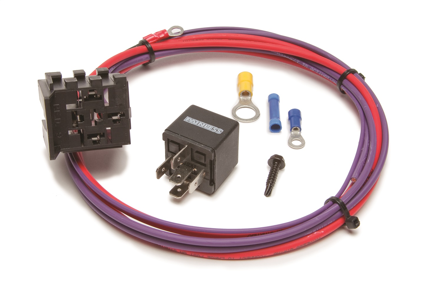 Painless Wiring 30202 - Starter Relay - Hot Shot - 30 amps - 12V - Wiring Pigtail Included - Amperage Boost - Universal - Kit