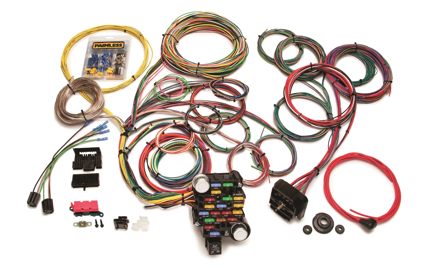 Painless Wiring 20104 - 28 Circuit Classic-Plus Customizable Muscle Car Harness