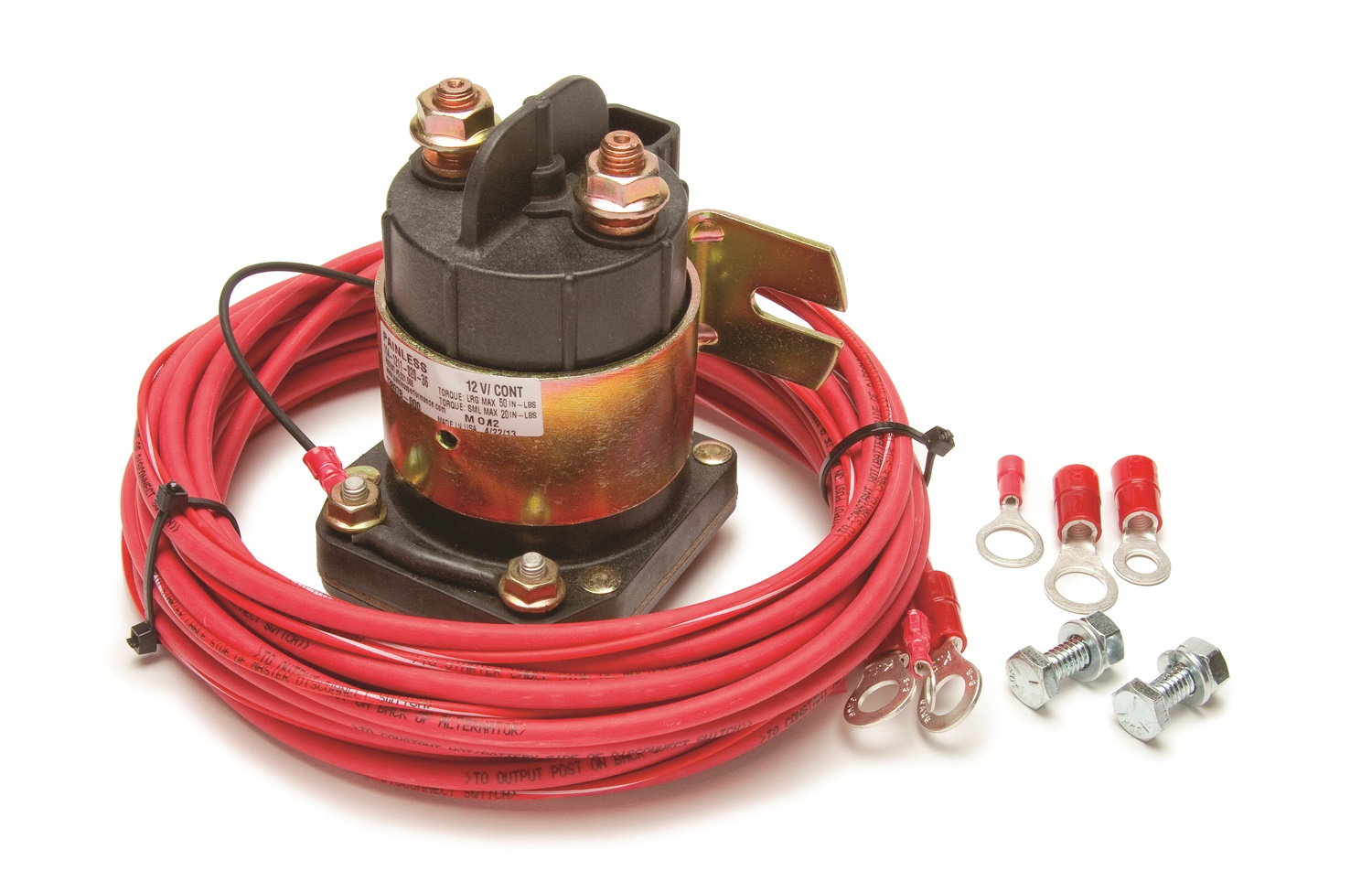 Painless Wiring 50105 - High AMP Alternator Shutdown Relay Kit
