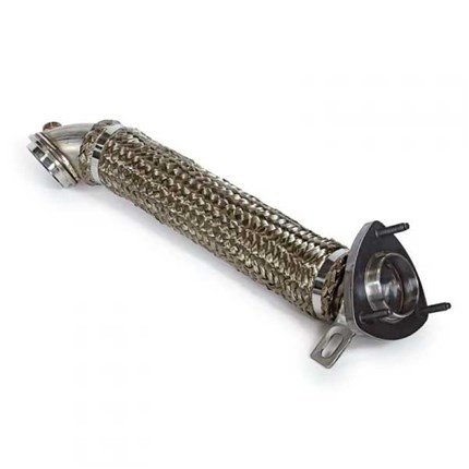 PPE 117000700 - Down Pipe Three-Inch 304 Stainless Steel 2015-2016 GM 6.6L Duramax LML - 3 Stud Flange