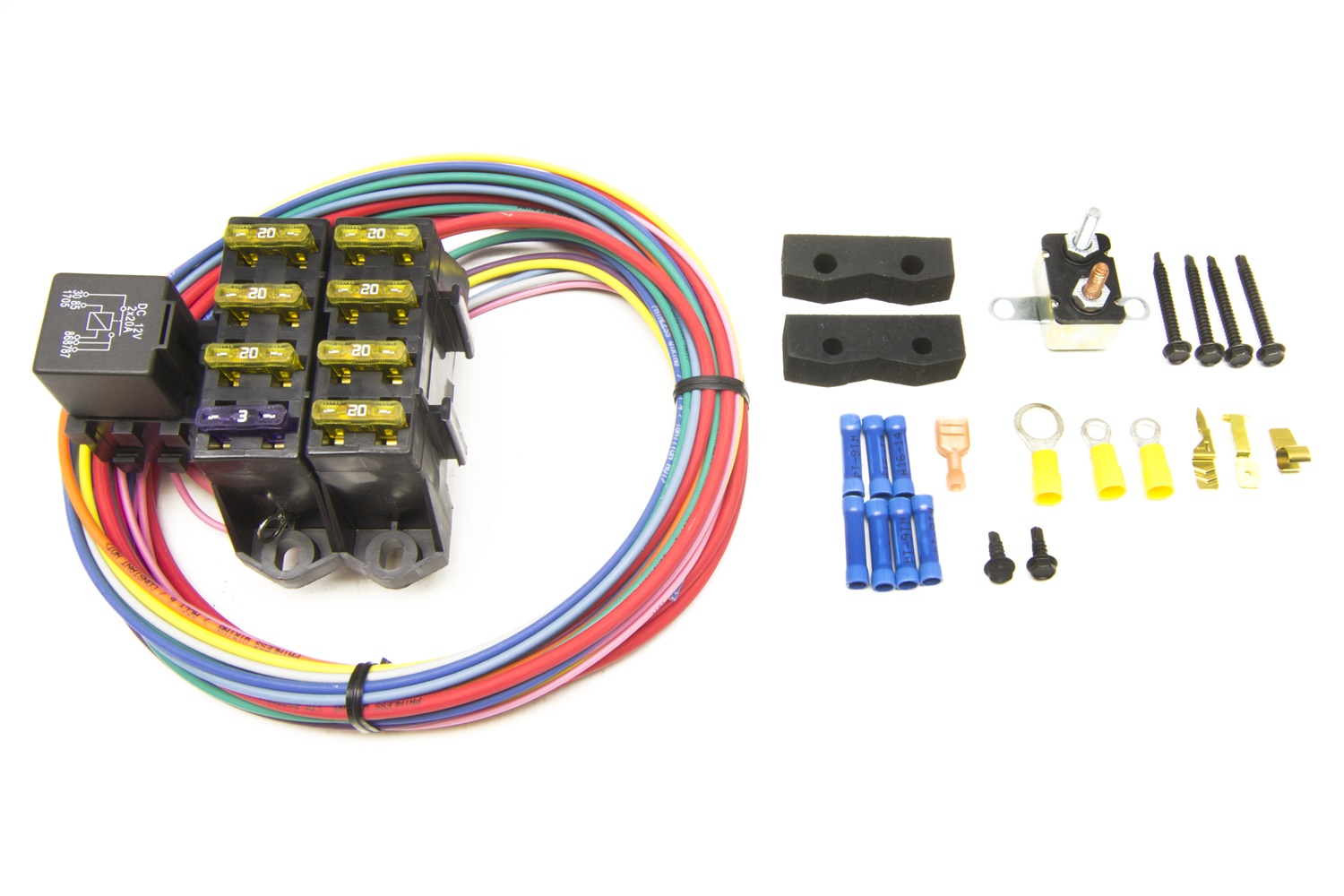 Painless Wiring 70107 - 7-Circuit Auxiliary Fuse Block