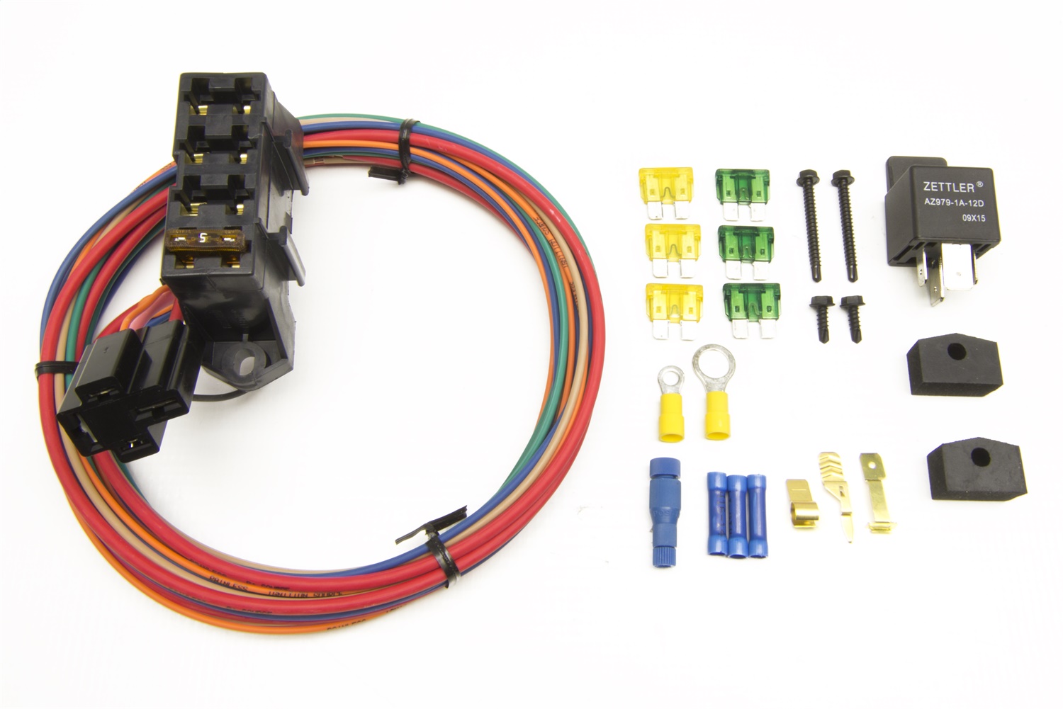 Painless Wiring 70114 - 3-Circuit High Amperage Auxiliary Fuse Block
