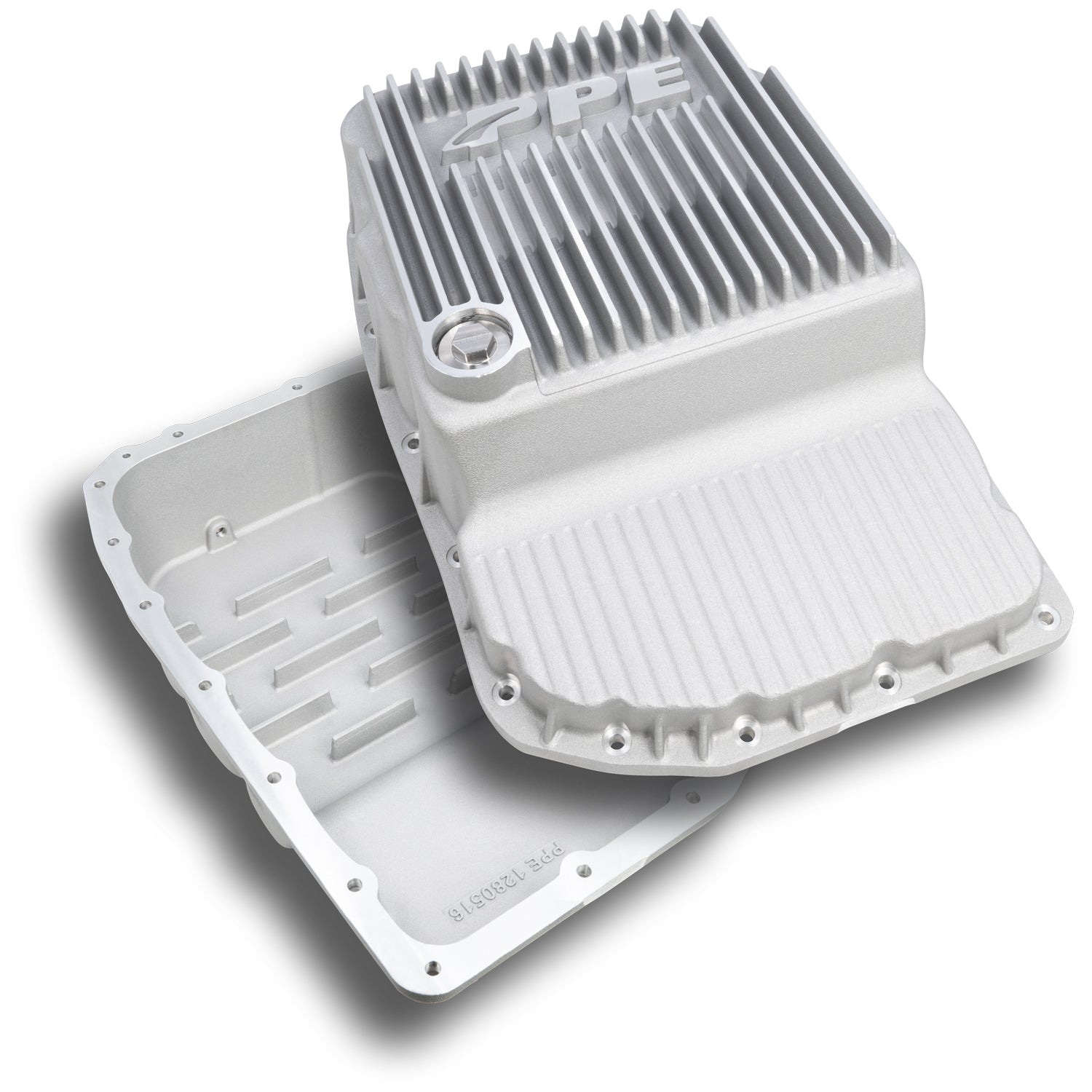 PPE 128051600 - 2007-2020 GM w/ 6L80 Heavy-Duty Cast Aluminum Transmission Pan Raw