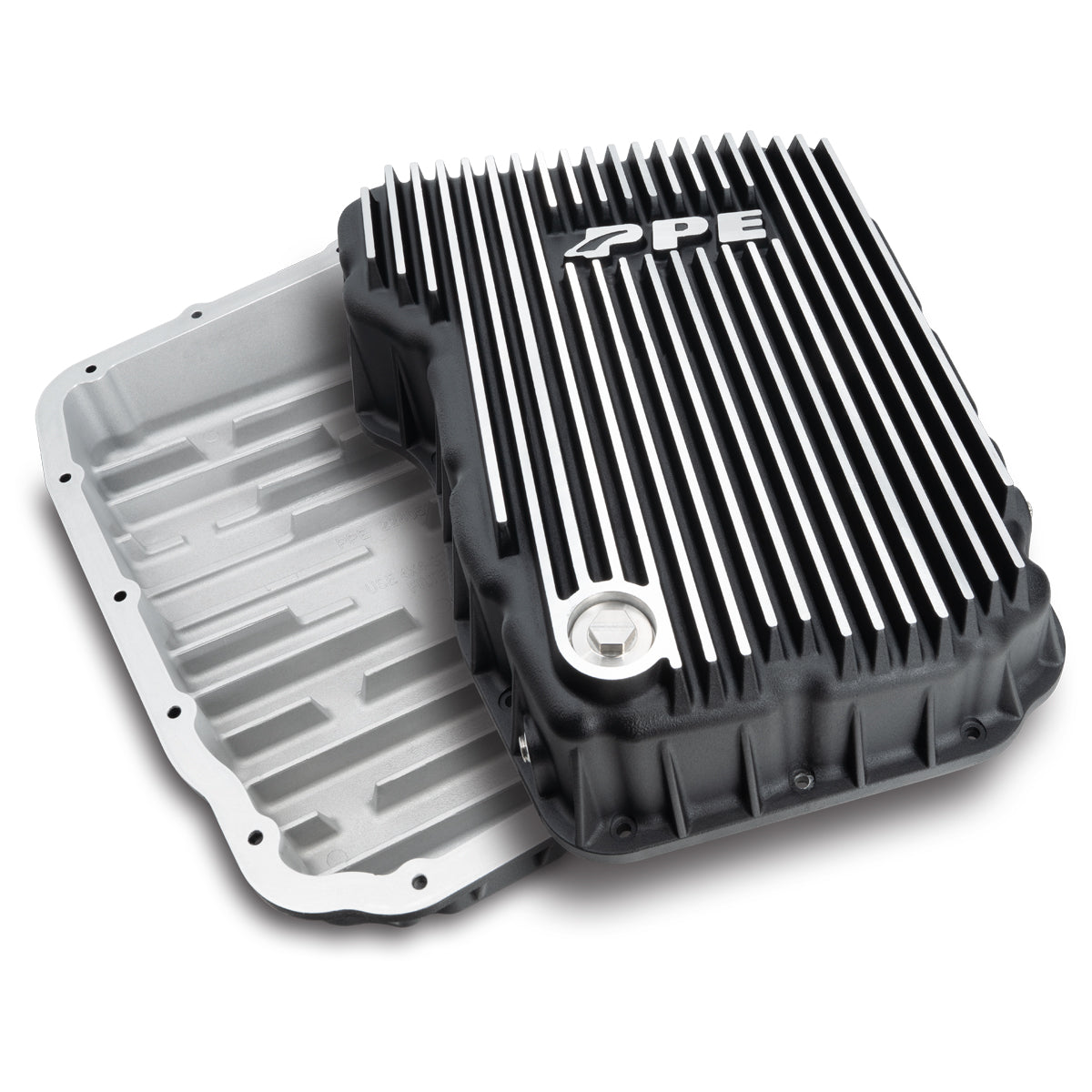 PPE 228052110 - 2007-2022 Ram Pickup 2500 w/ 68RFE Transmission Heavy-Duty Cast Aluminum Transmission Pan Brushed