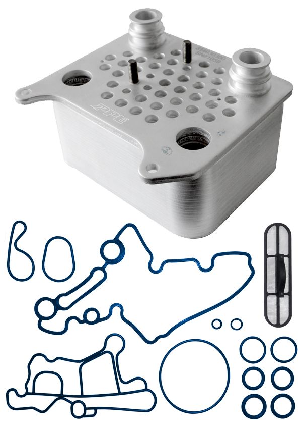 PPE 314030310 - Oil Cooler W/ Gasket Kit Ford 6.0L 03-07 Diesel PPE 314030310 - Oil Cooler W/ Gasket Kit Ford 6.0L 03-07 Diesel