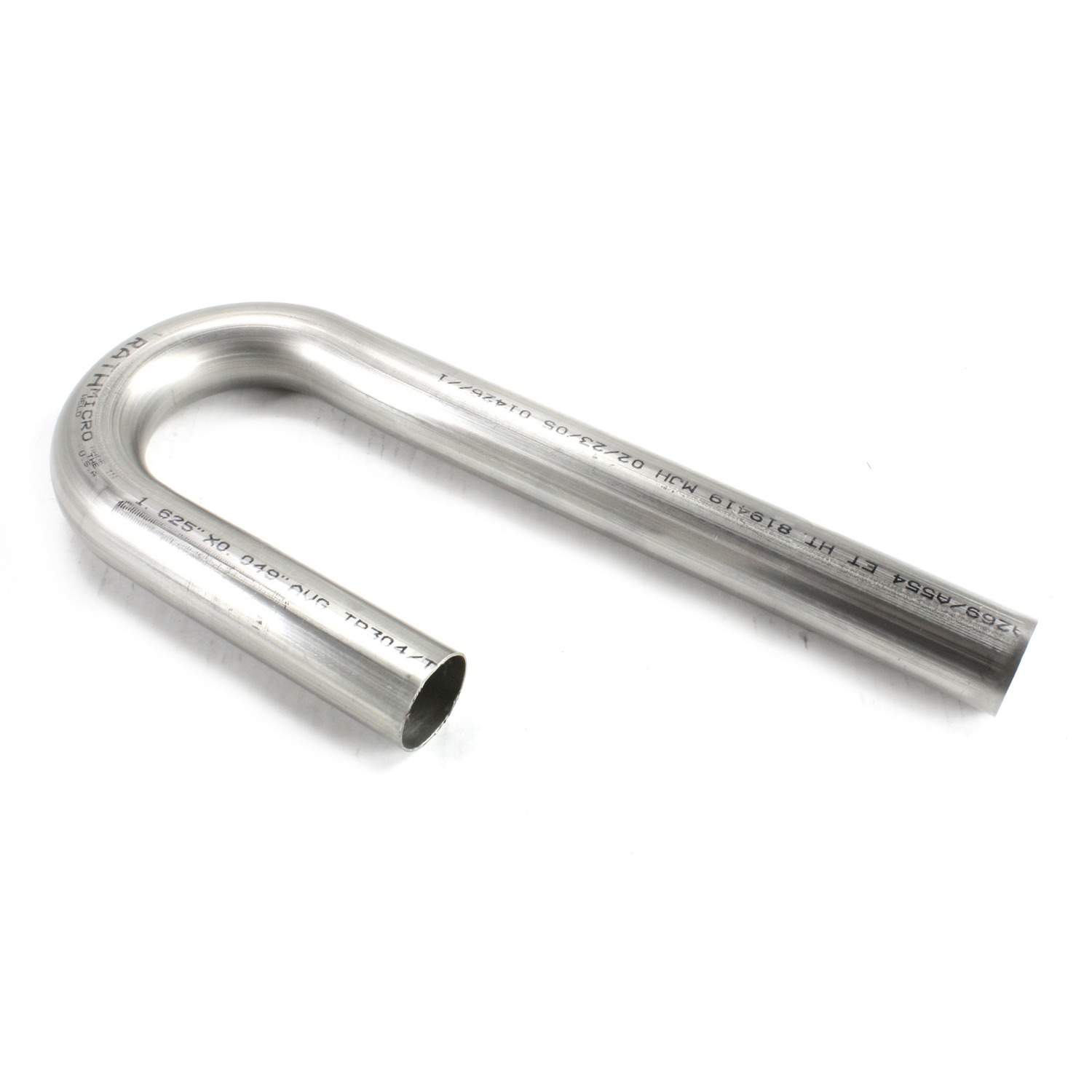 Patriot Exhaust H6902 - 304 Stainless Steel 1 1/2" tube diameter, 2" radius  J-Bends