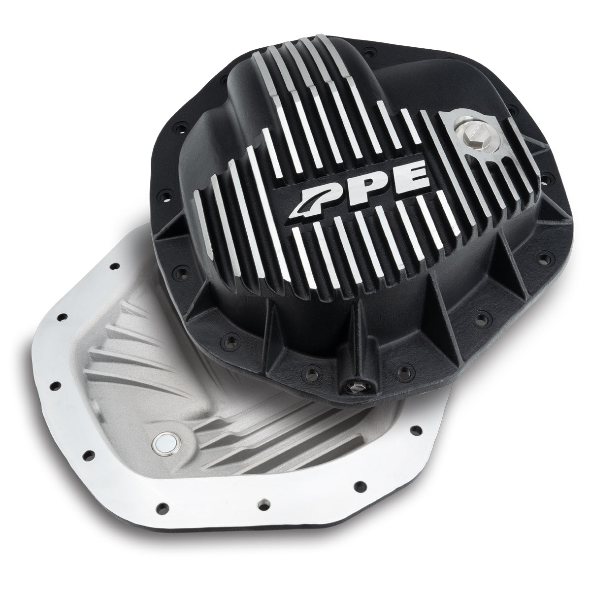 PPE 238053010 - 2019-2022 RAM HD 6.4L/6.7L 11.5 Inch /11.8 Inch -14 Heavy-Duty Cast Aluminum Rear Differential Cover Brushed  Diesel
