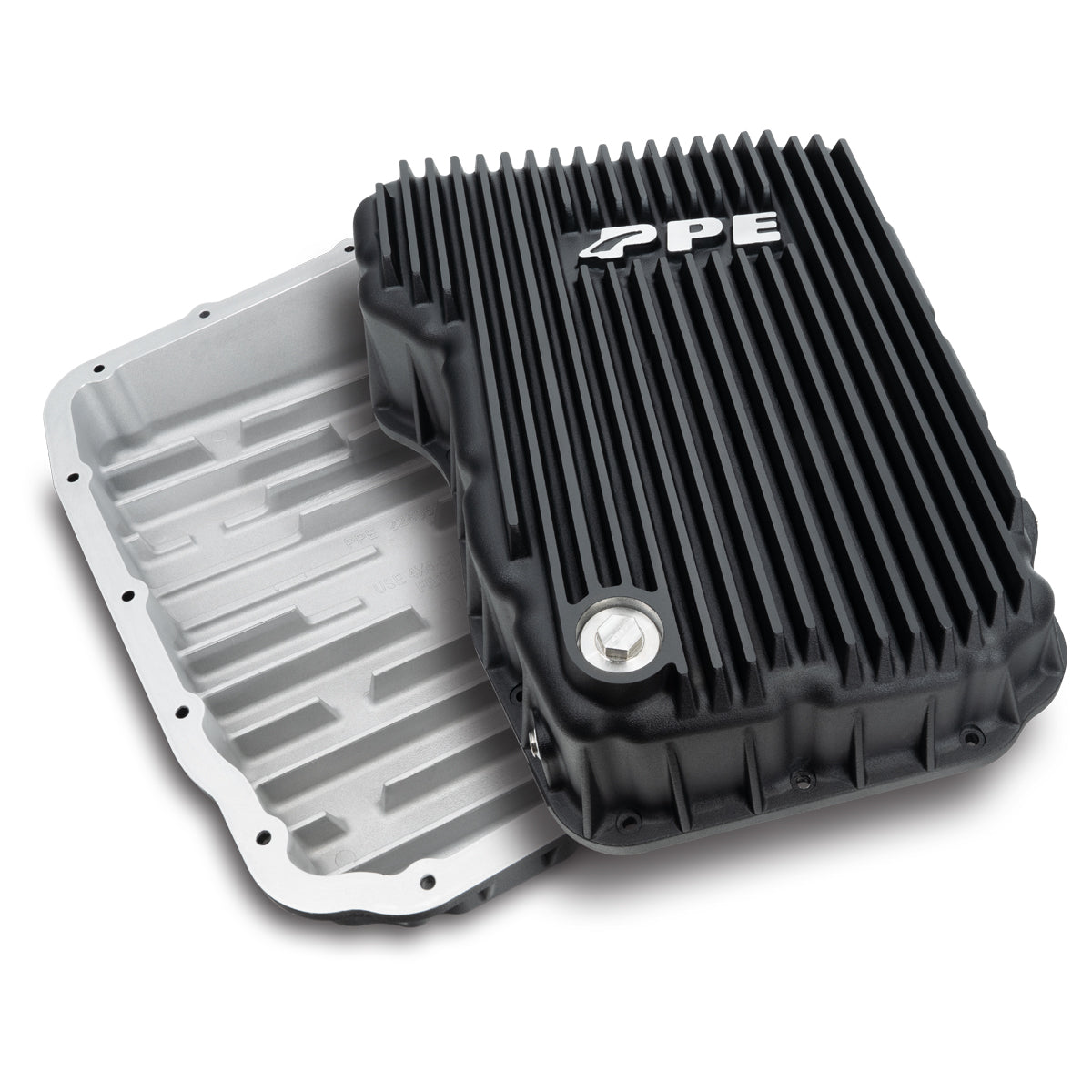 PPE 228052120 - 2007-2022 Ram Pickup 2500 w/ 68RFE Transmission Heavy-Duty Cast Aluminum Transmission Pan Black