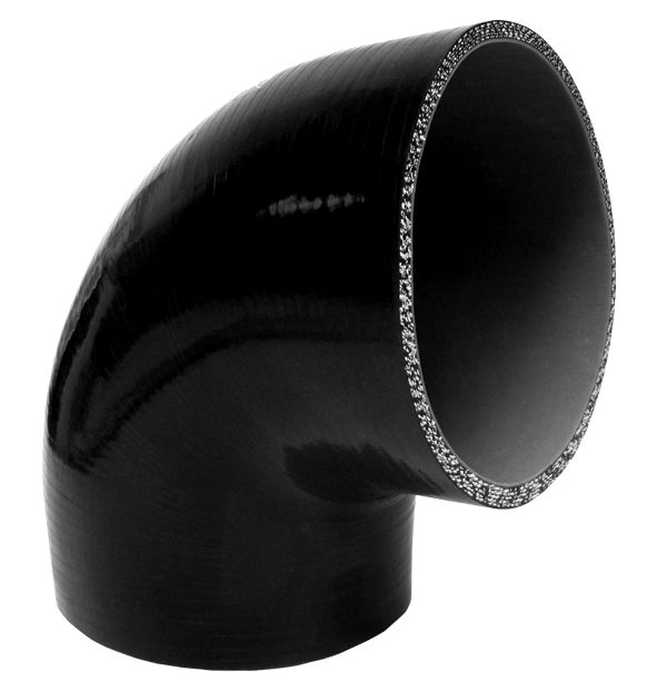 PPE 515505090 - 5.0 Inch 90 Deg 6MM 5-Ply Silicone Elbow Diesel PPE 515505090 - 5.0 Inch 90 Deg 6MM 5-Ply Silicone Elbow Diesel