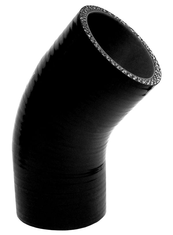 PPE 515222245 - 2.25 Inch 45 Deg 6MM 5-Ply Silicone Elbow  Diesel