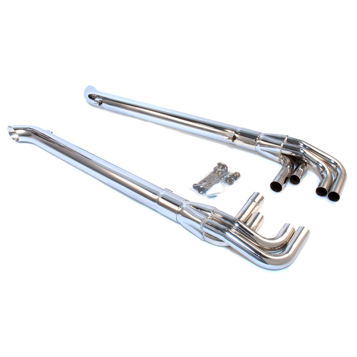 Patriot Exhaust H1165 - Lake Pipes '4' Chrome