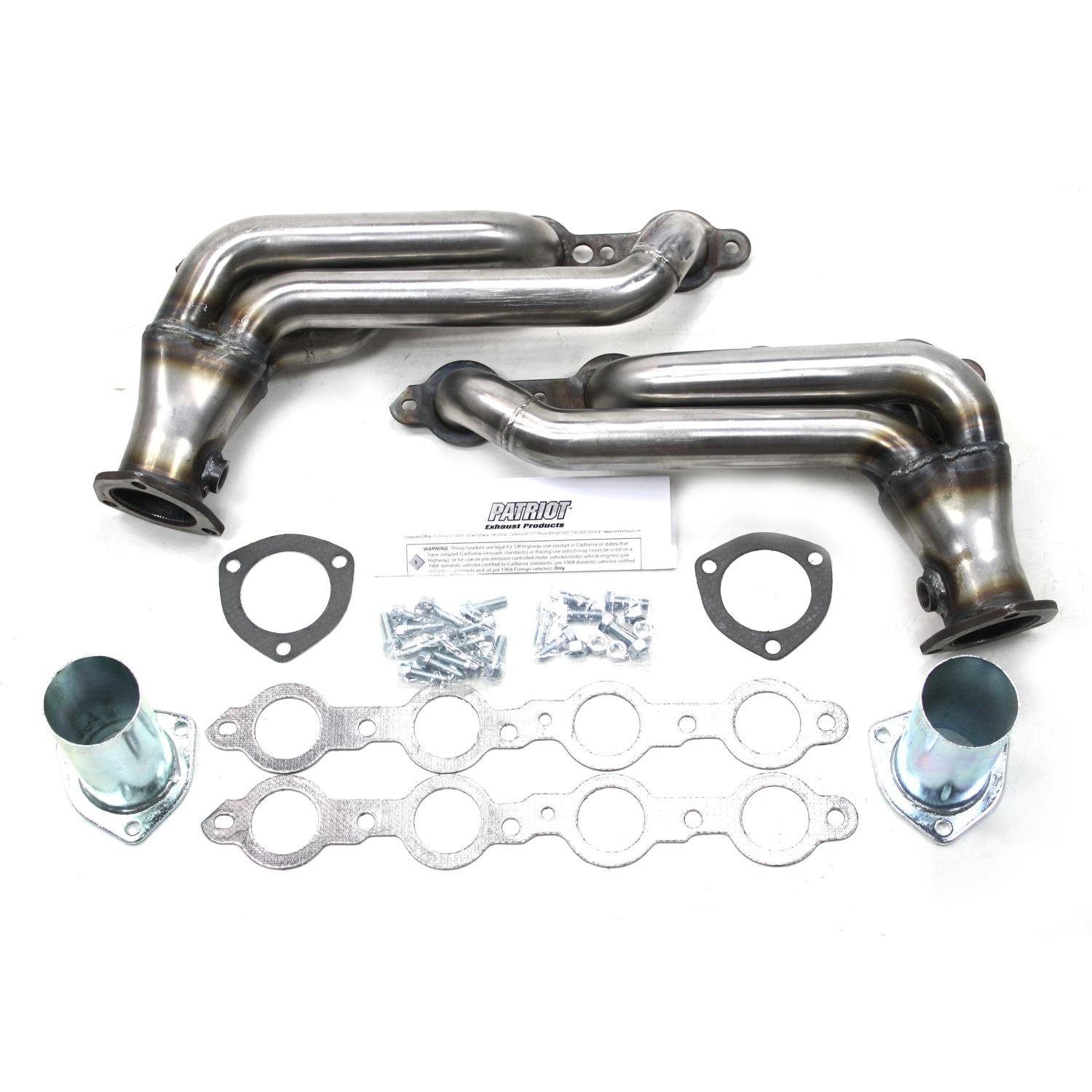 Patriot Exhaust H8086 - 08-67 Street Rod LS Tight Tuck Raw Steel Patriot Exhaust H8086 - 08-67 Street Rod LS Tight Tuck Raw Steel