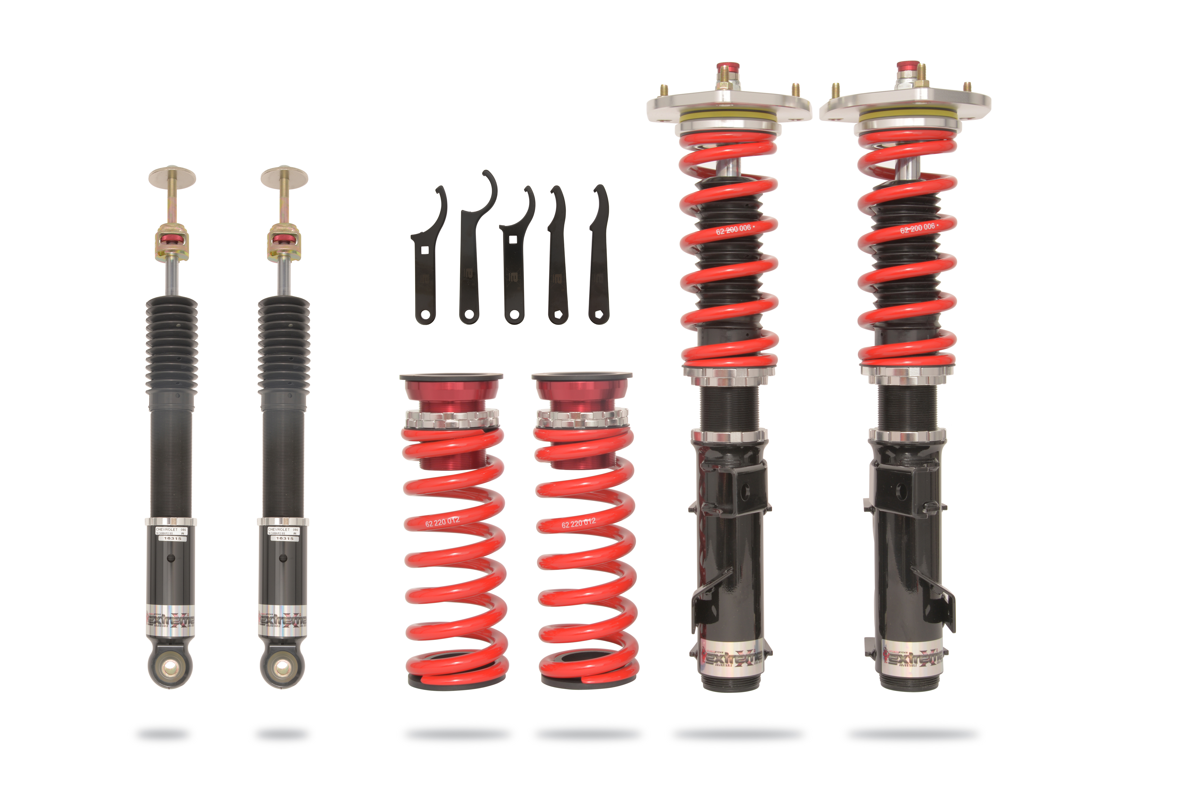 Pedders PED-161086 - 2016+ Chevrolet Camaro (6th Gen) w/o MagneRide Extreme Xa Coilover Kit