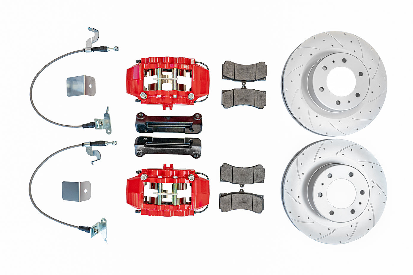 Pedders PED-PEBK05 - 2019+ Ford Ranger Front TrakRyder eXtreme Brake Kit
