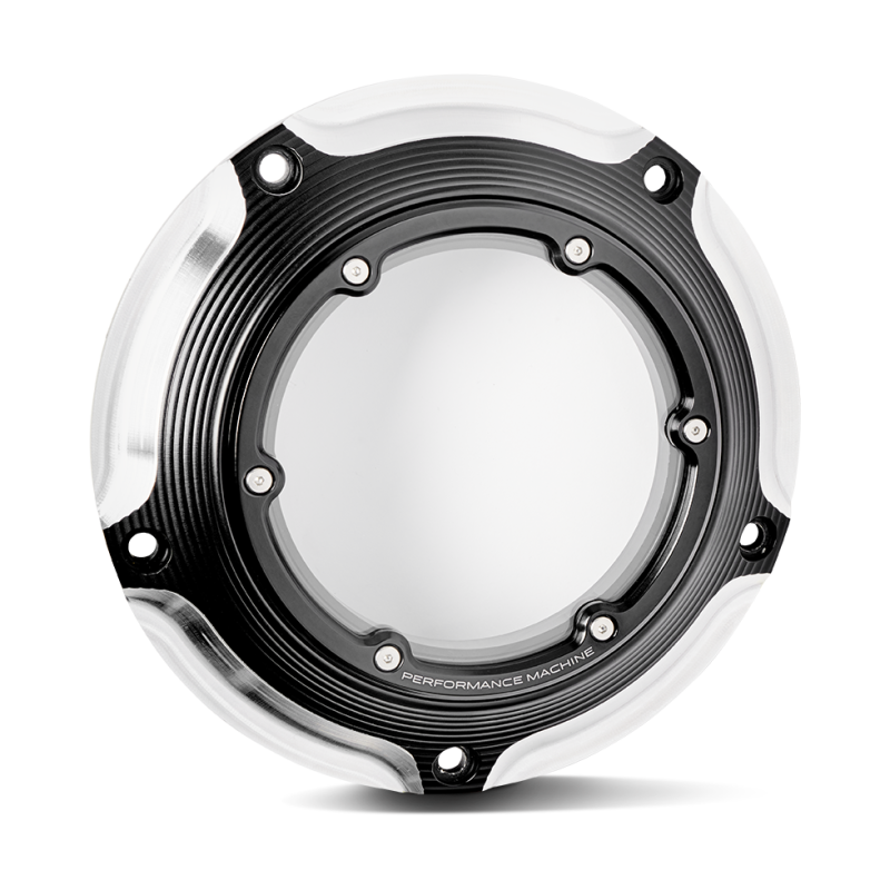 Performance Machine 0177-2083M-BM - Vision Derby Cover (Bezel) - Contrast Cut