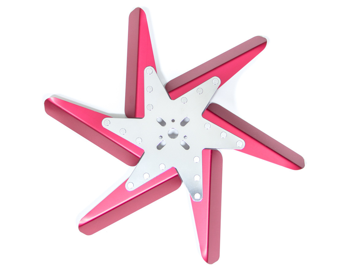Perma-Cool 93172 - Flex Fan 17in Red Standard Rotation
