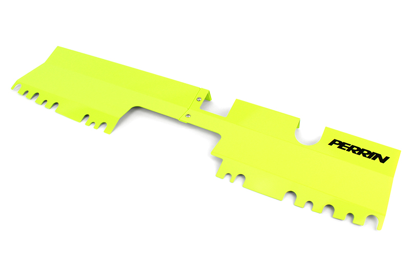 Perrin PSP-ENG-512NY - 15-21 Subaru WRX/STI Radiator Shroud (With/Without OEM Intake Scoop) - Neon Yellow