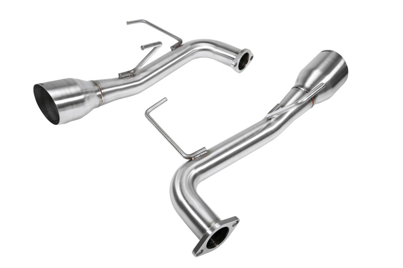 Perrin PSP-EXT-341BR - 22-25 Subaru WRX Axle Back Exhaust System Stainless Steel (Fits OEM/Aftermarket Center Pipes)