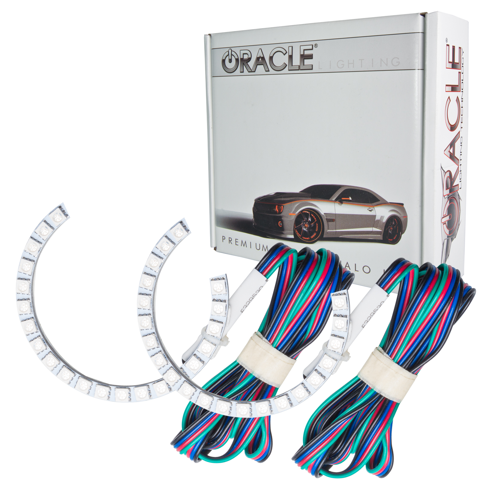 ORACLE Lighting 2351-330 - Audi A5 07-13 Halo Kit - ColorSHIFT
