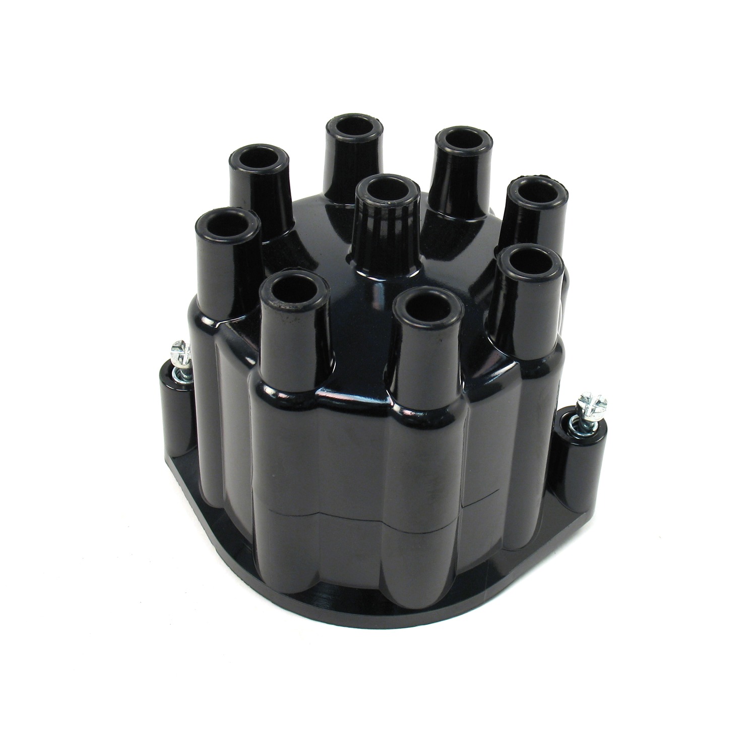 Pertronix D650700 - REPLACEMENT CAP FOR 8-CYLINDER FLAME-THROWER BILLET DISTRIBUTORS. BLACK FEMALE STYLE CAP