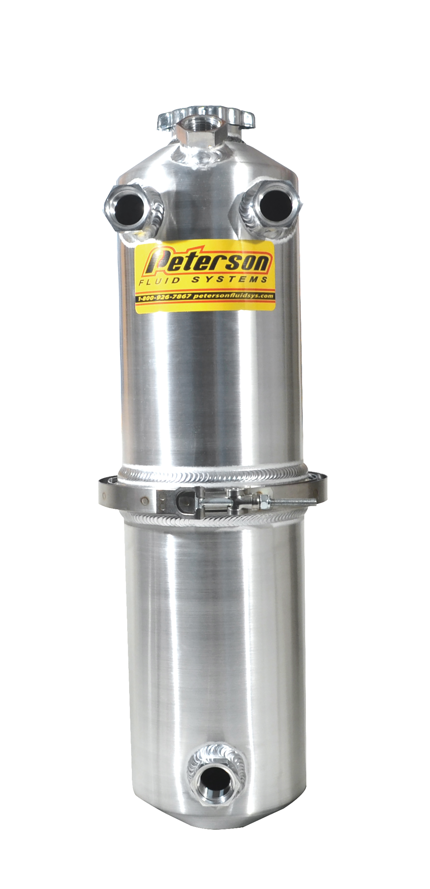 Peterson Fluid 08-0008 - Systems Oil Tank 2.5 Gallon Dual In Female