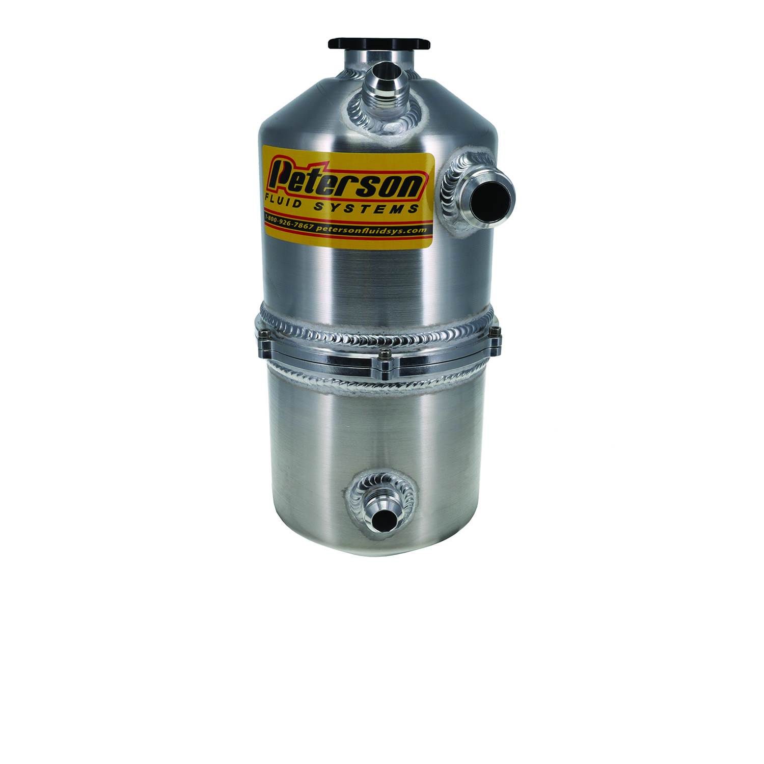 Peterson Fluid 08-0823 - Systems Oil Tank L/W 2Pc 1.5 Gallon Single Return