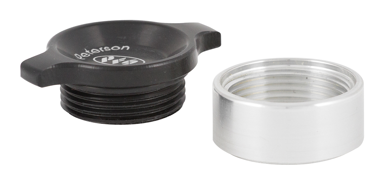 Peterson Fluid 08-0621 - Systems Cap & Neck Assembly Billet Peterson Fluid 08-0621 - Systems Cap & Neck Assembly Billet