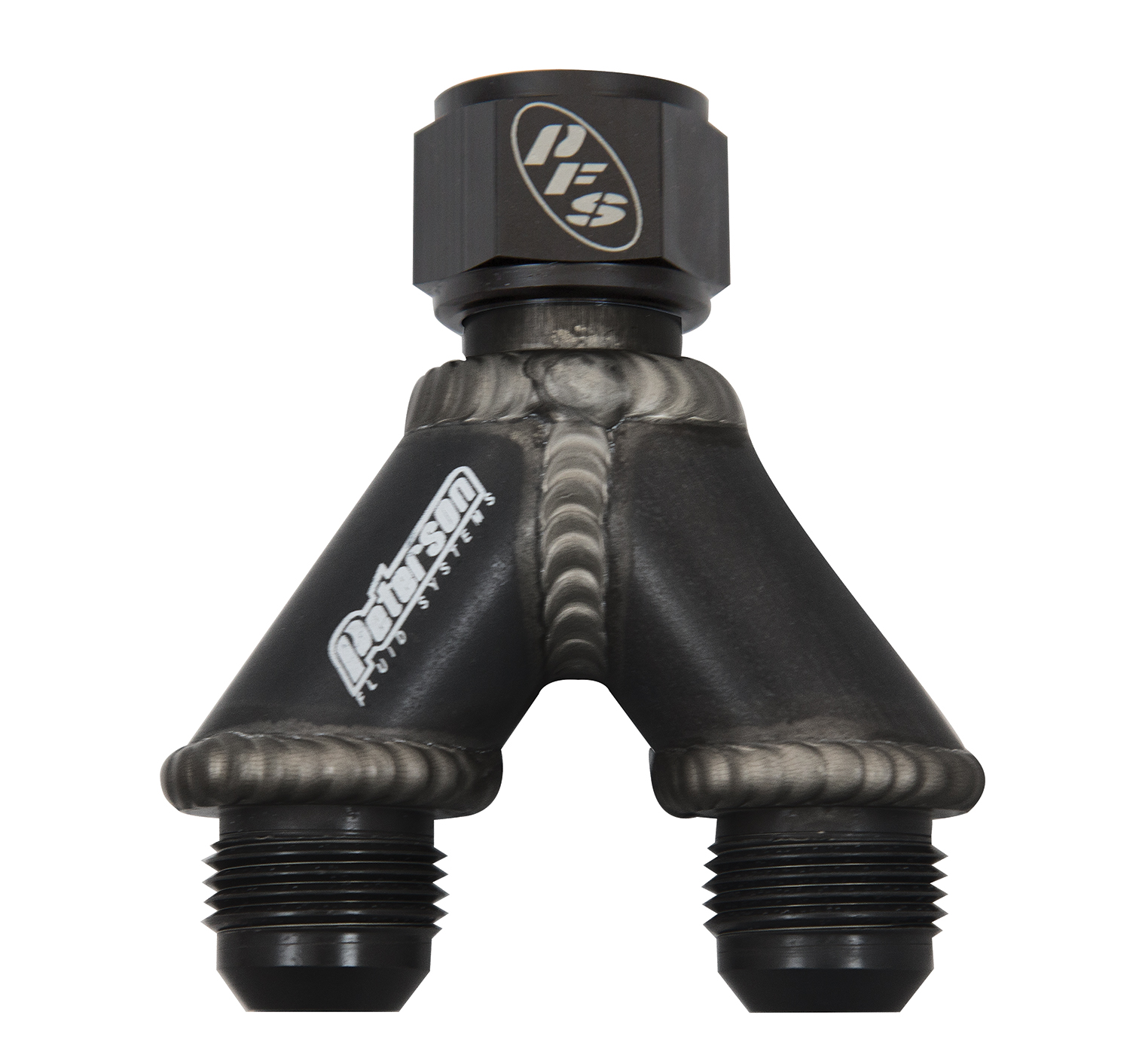 Peterson Fluid 10-1726 - Systems Y-Manifold -16AN B-Nut To 12/12