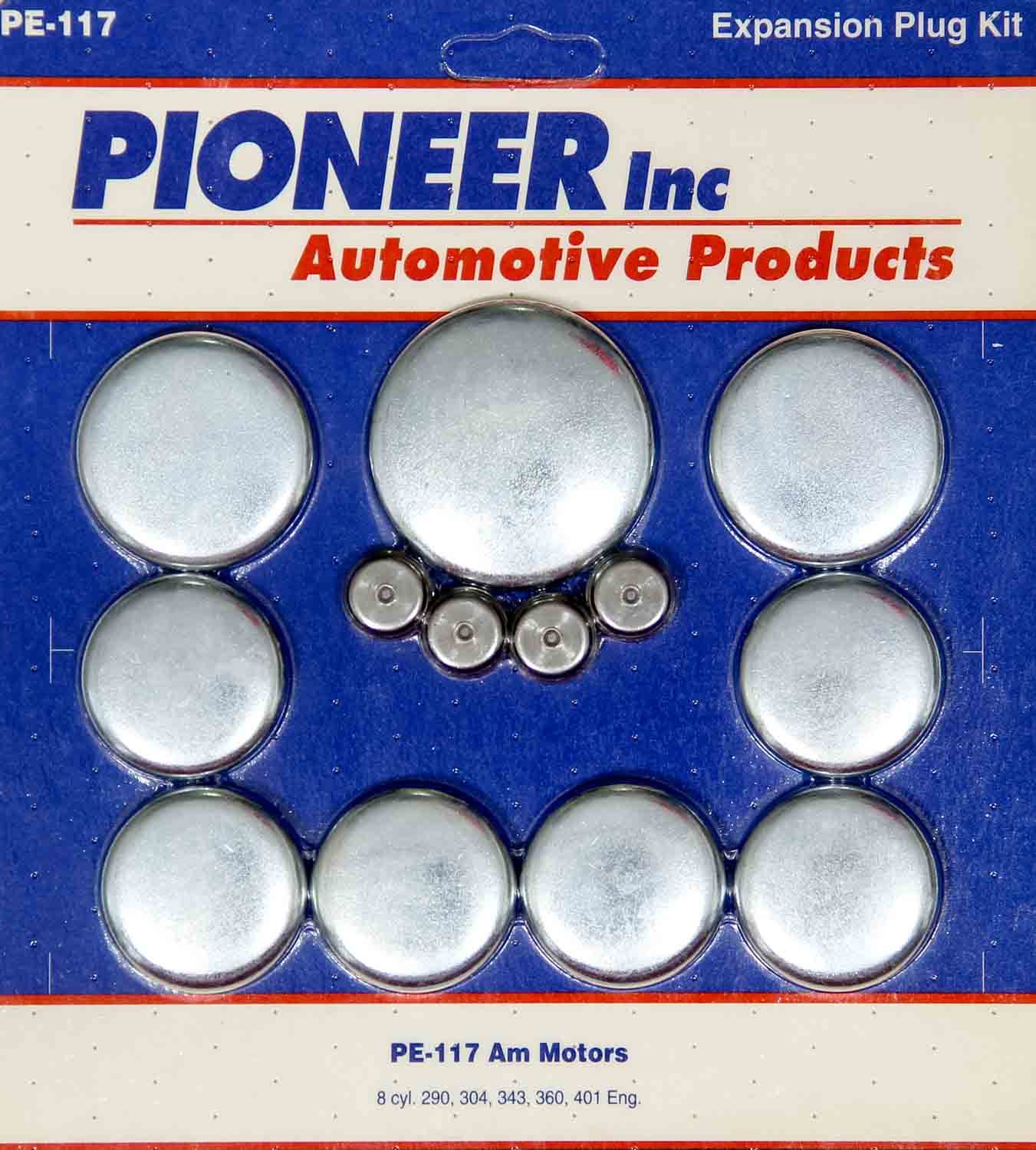 Pioneer PE-117 - AMC V8 Freeze Plug Kit