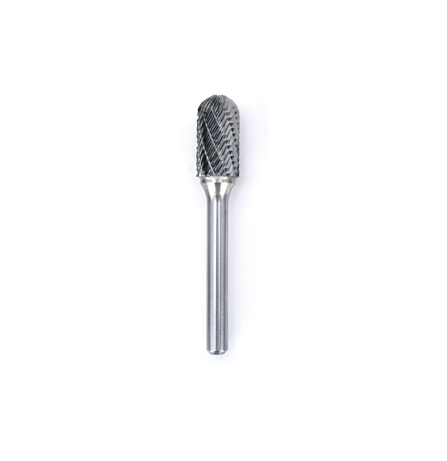 Powerhouse Products POW355606 - 6 in Shank Double Cut 1/2 in Oval Carbide Burr