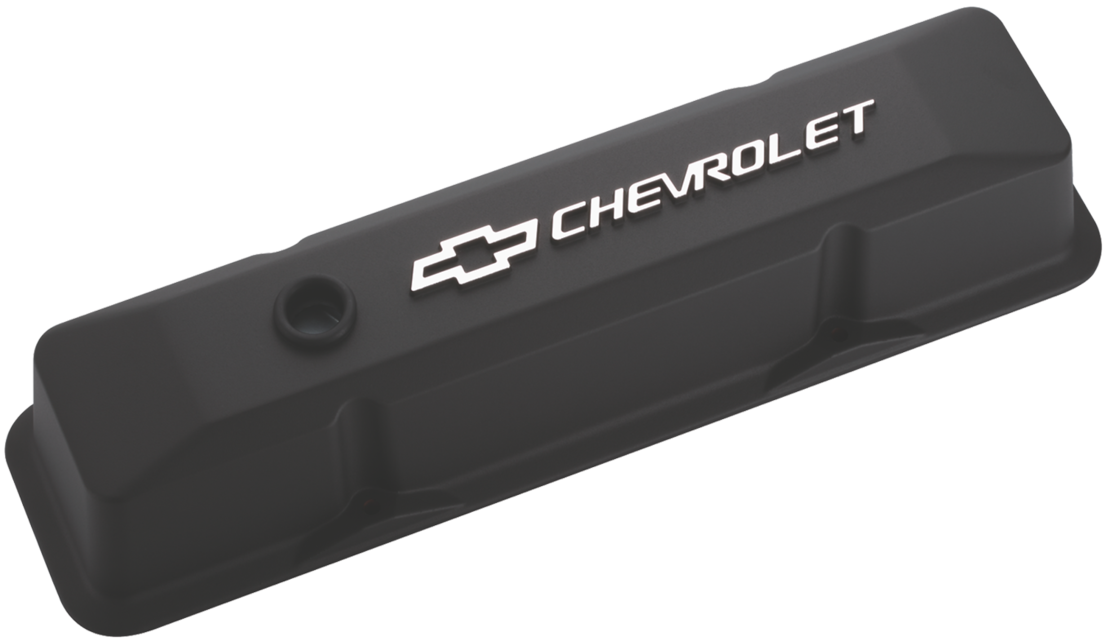 Proform 141-119 - Chevrolet & Bowtie Emblem Die-Cast Valve Covers Raised Emblem Black Crinkle Raised Chevrolet & Bowtie Logos Chevrolet Performance Parts Proform 141-119 - Chevrolet & Bowtie Emblem Die-Cast Valve Covers Raised Emblem Black Crinkle Raised Chevrolet & Bowtie Logos Chevrolet Performance Parts