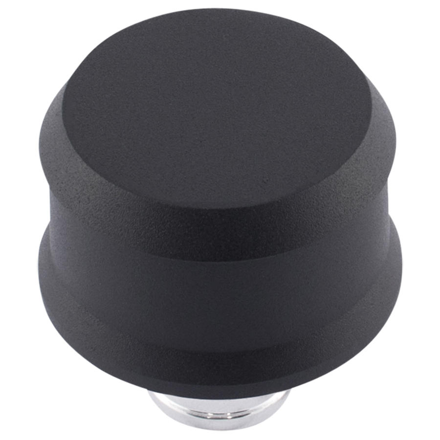 Proform 141-862 - Slant-Edge Aluminum Push-In Air Breather Cap Black Crinkle Finish No Emblem Proform 141-862 - Slant-Edge Aluminum Push-In Air Breather Cap Black Crinkle Finish No Emblem