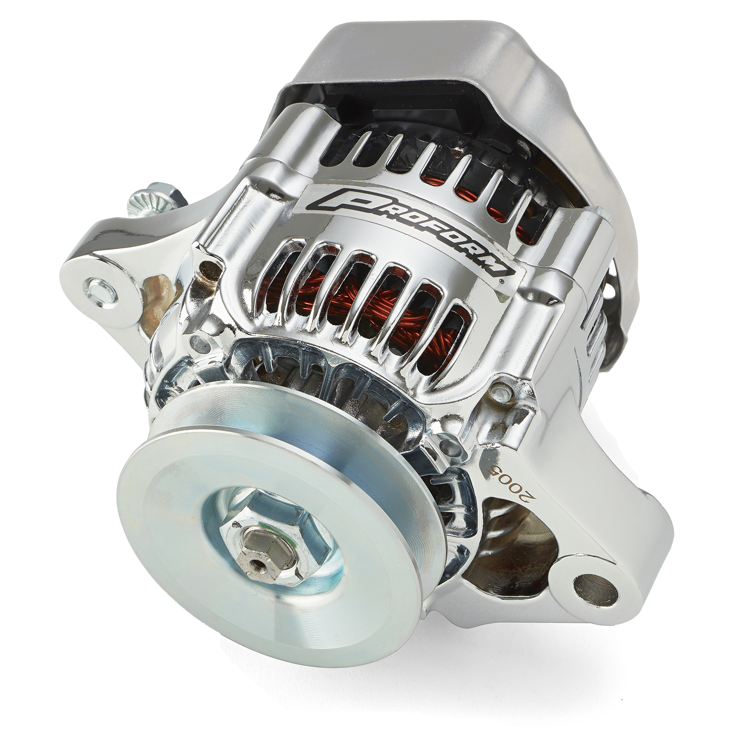 Proform 66431 - 50-Amp Mini Alternator Chrome Finish 1 Wire Proform 66431 - 50-Amp Mini Alternator Chrome Finish 1 Wire