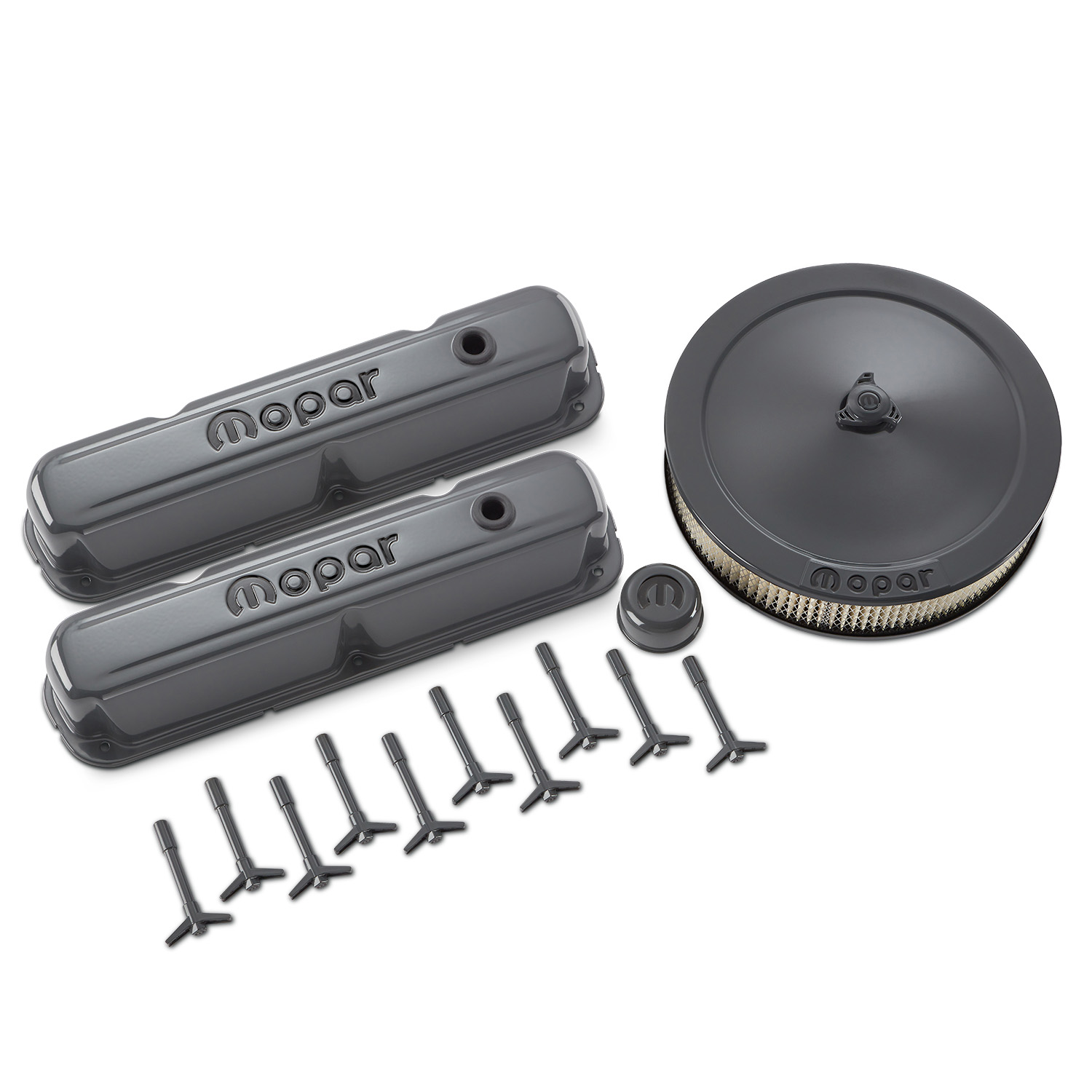 Proform 440-880 - SB Mopar Engine Dress Up Kit Gray Proform 440-880 - SB Mopar Engine Dress Up Kit Gray