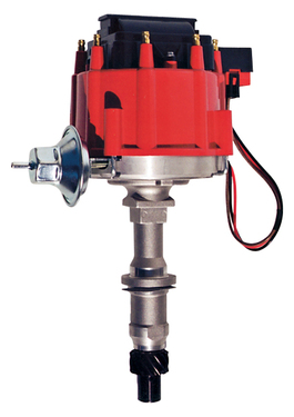 Proform 66953 - HEI Distributor 50,000 Volt Built-In Coil Red Cap Fits Pontiac V8 Engines
