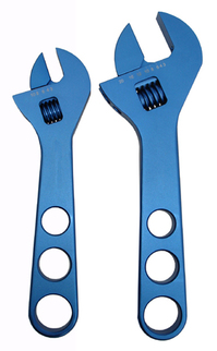 Proform 67729 - Adjustable AN Fitting Wrench Set Aluminum Blue Anodized Complete Set