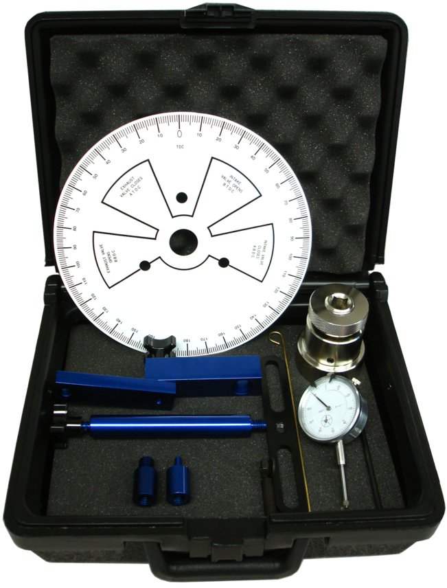 Proform 68786 - Camshaft Degree Wheel Kit Heads Off GM LS 9 Inch Wheel with Dial Indicator Steel and Billet Aluminum Kit