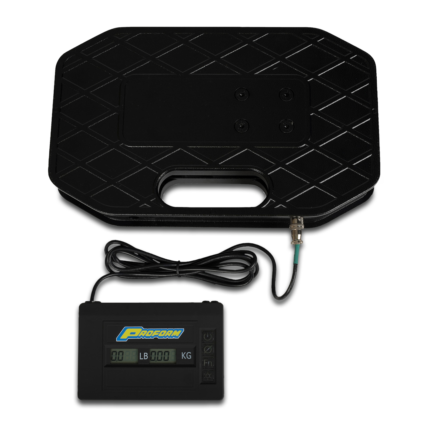Proform 67646 - Race Car Gas Can Scale 400 LB Capacity 0.1 LB Resolution Backlit LCD Display Pounds and Kilograms