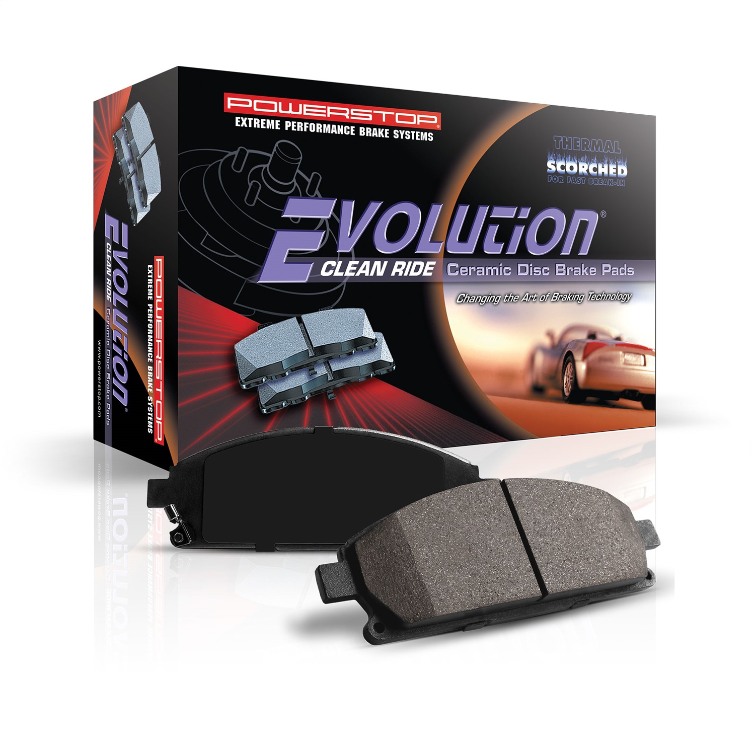 PowerStop 16-908 - Power Stop 2006 Lexus GS300 Front Z16 Evolution Ceramic Brake Pads PowerStop 16-908 - Power Stop 2006 Lexus GS300 Front Z16 Evolution Ceramic Brake Pads