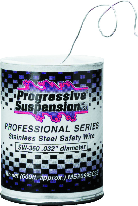 Progressive Suspension SW-360 - Progressive Safety Wire 0.032in 1 Lb Progressive Suspension SW-360 - Progressive Safety Wire 0.032in 1 Lb