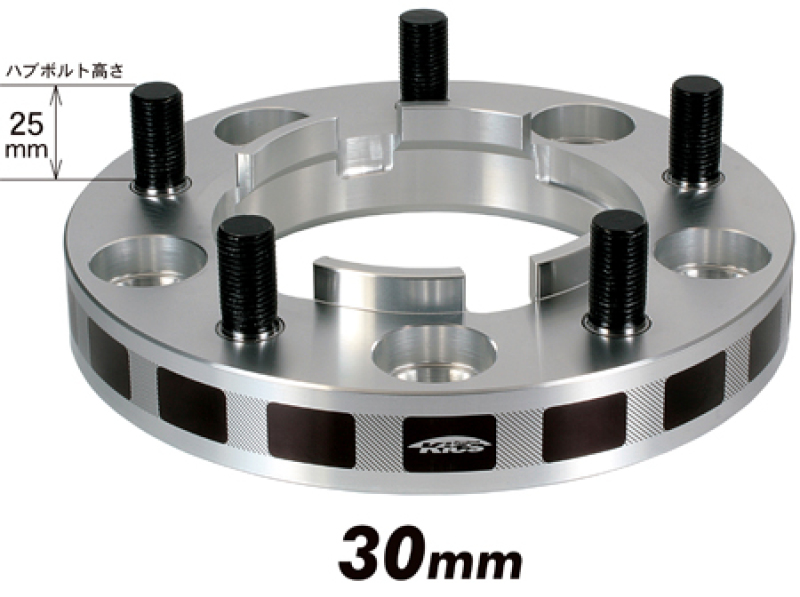 Project Kics W5530W1 - 30MM Wide Tread Spacer For Landcruiser 100 & 200 - M14XP1.5 Project Kics W5530W1 - 30MM Wide Tread Spacer For Landcruiser 100 & 200 - M14XP1.5