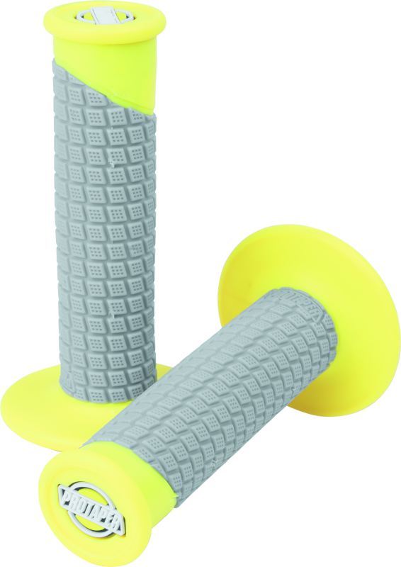 ProTaper 021673 - Clamp-On Pillow Top Grips - Neon Yellow/Gray