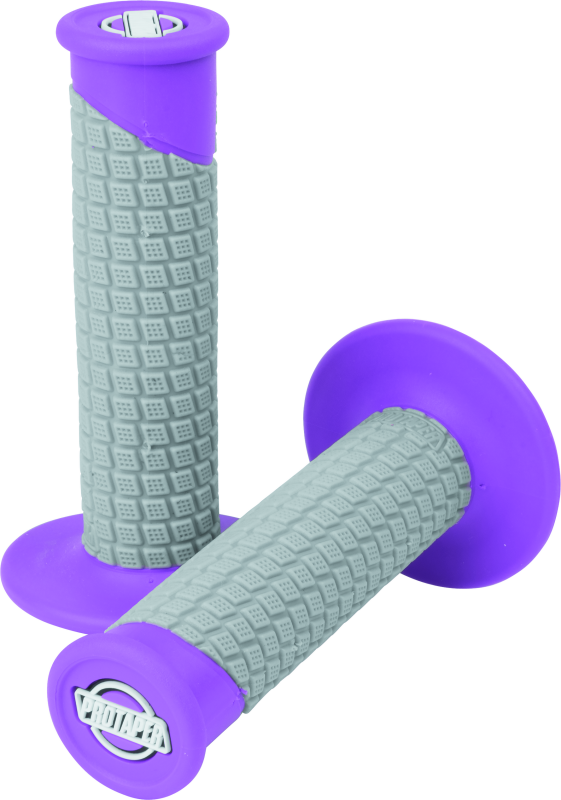ProTaper 021675 - Clamp-On Pillow Top Grips - Neon Purple/Gray