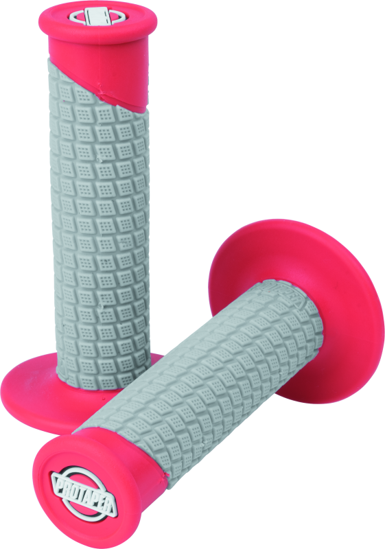 ProTaper 021678 - Clamp-On Pillow Top Grips - Red/Gray ProTaper 021678 - Clamp-On Pillow Top Grips - Red/Gray