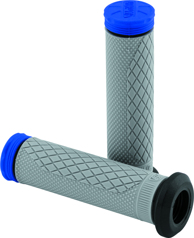 ProTaper 024879 - Tri Density Full Diamond ATV Grips - Blue ProTaper 024879 - Tri Density Full Diamond ATV Grips - Blue