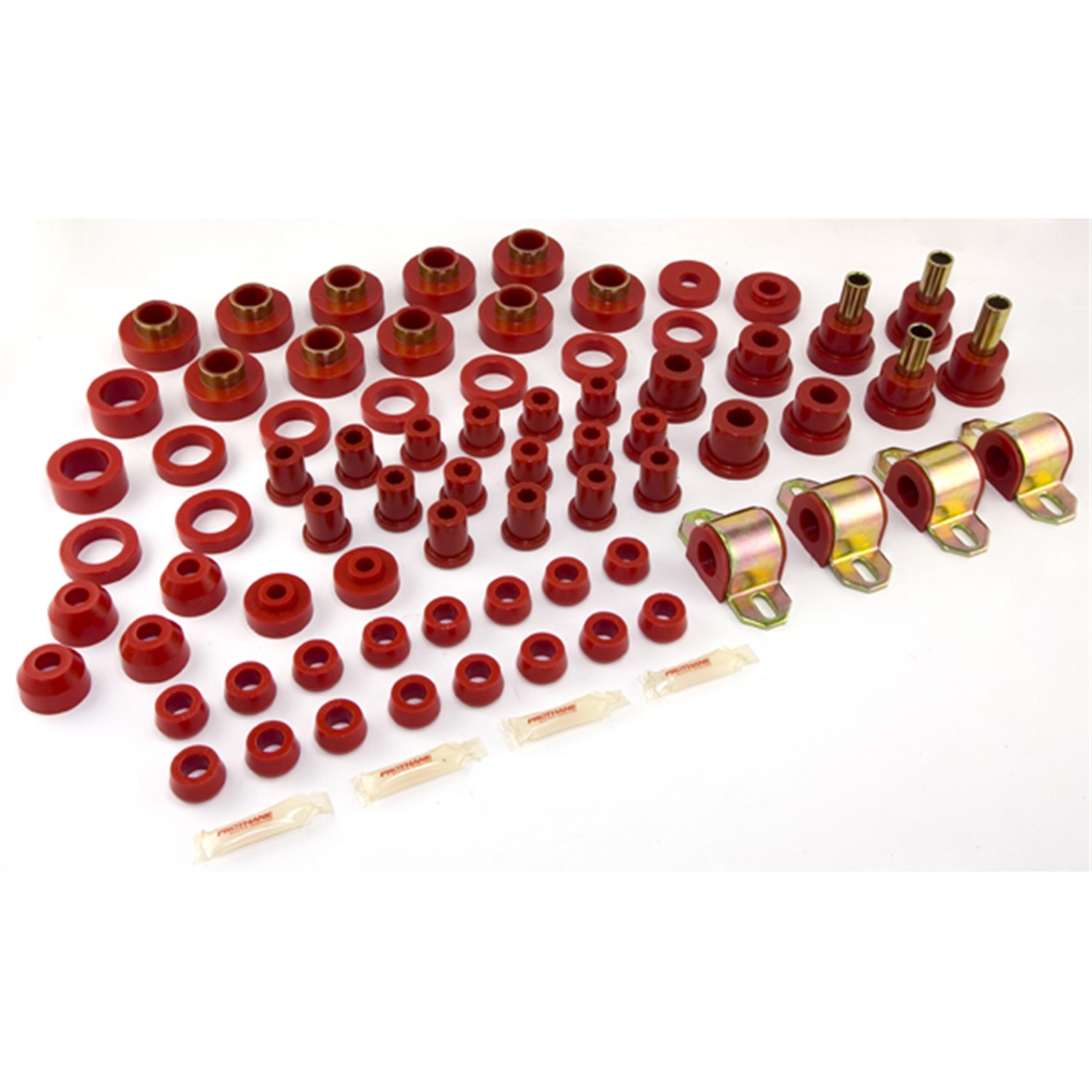 Prothane 1-2003 - 80-86 Jeep CJ5/7 Total Kit - Red