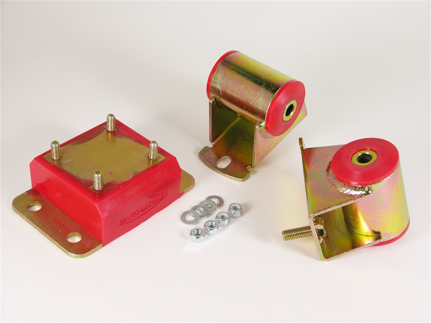 Prothane 1-1903 - 97-02 Jeep TJ Drivetrain Kit - Red