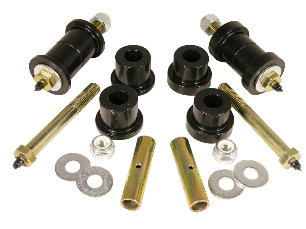 Prothane 1-1016-BL - 76-86 Jeep CJ5/7/8 Front & Rear Main Spring Eye Bushings - Black Prothane 1-1016-BL - 76-86 Jeep CJ5/7/8 Front & Rear Main Spring Eye Bushings - Black