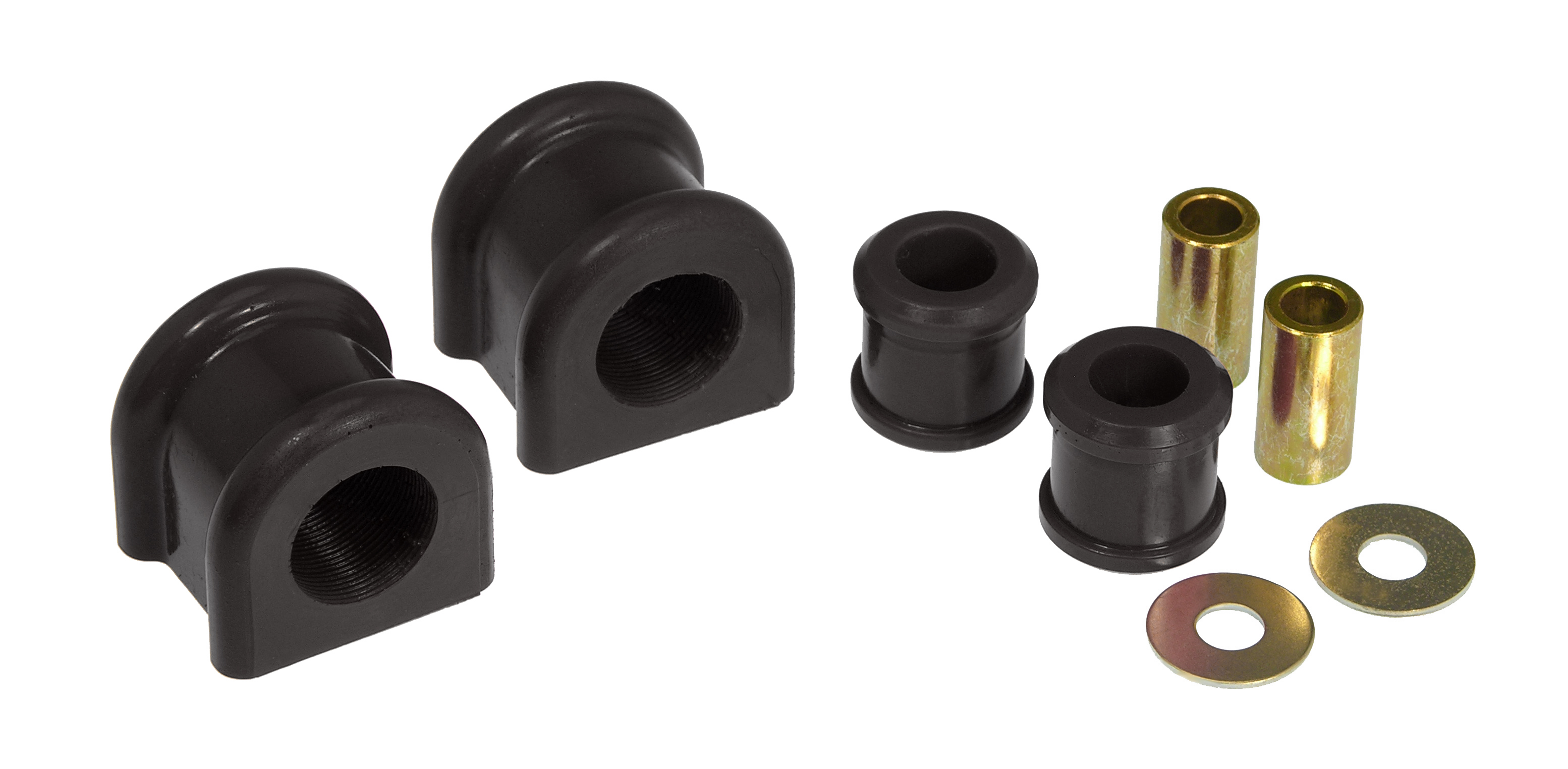 Prothane 1-1127-BL - 07-11 Jeep JK Front 31mm Sway Bar & End Link Bushings - Black