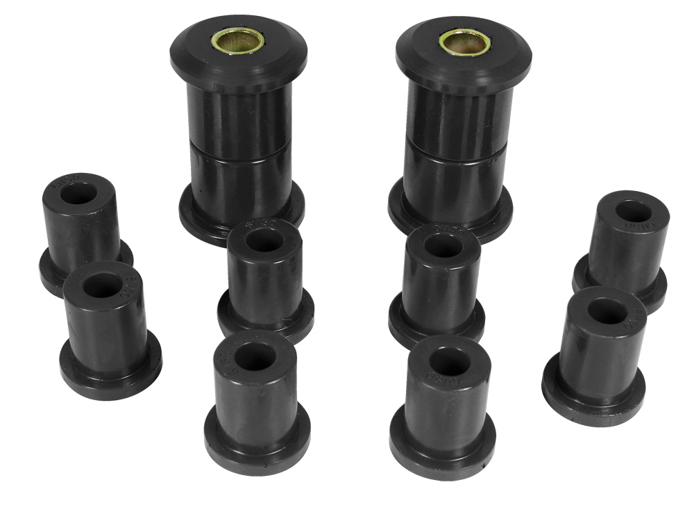 Prothane 1-1010-BL - 70-74 AMC AMX/Javelin Spring & Shackle Bushings - Black